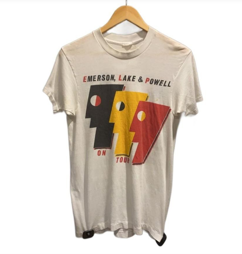 Rare Emerson Lake & Palmer Band T-Shirt Full Size ZA609 gallery