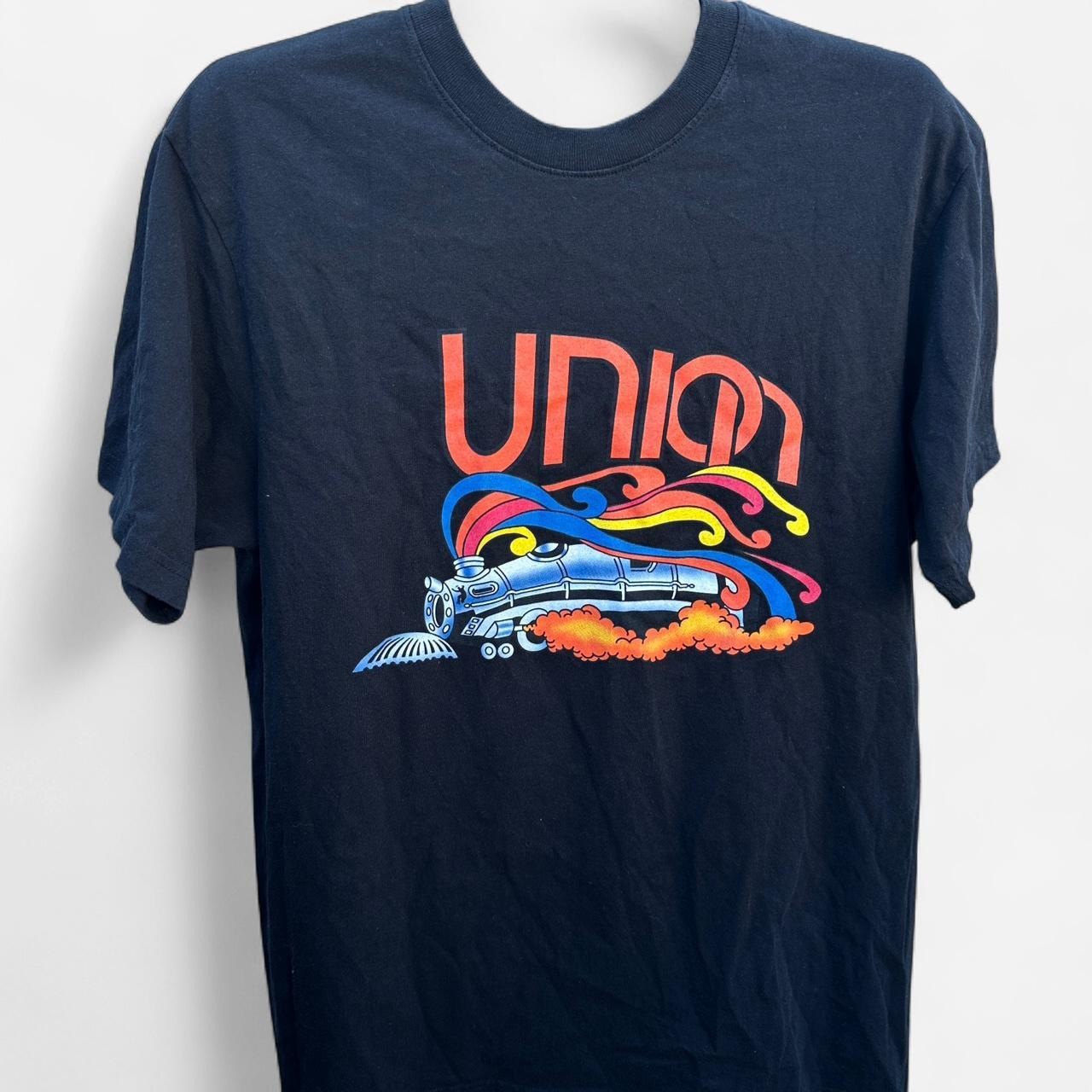 Union Los Angeles T Shirt Men Extra Large Black Soul Train 30th Streetwear XL gallery