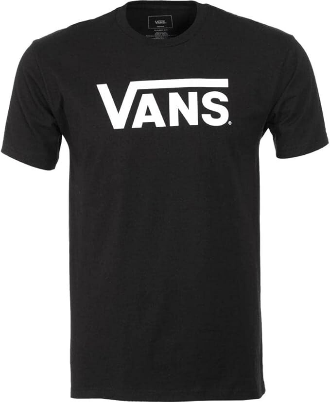 Vans Off The Wall VN0A7Y9PY28 T-Shirt Men's Medium Black Cotton Crew Neck APP231 gallery