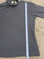 St. John’s Bay Men’s 3XLT Gray Turtleneck Shirt Long Sleeve