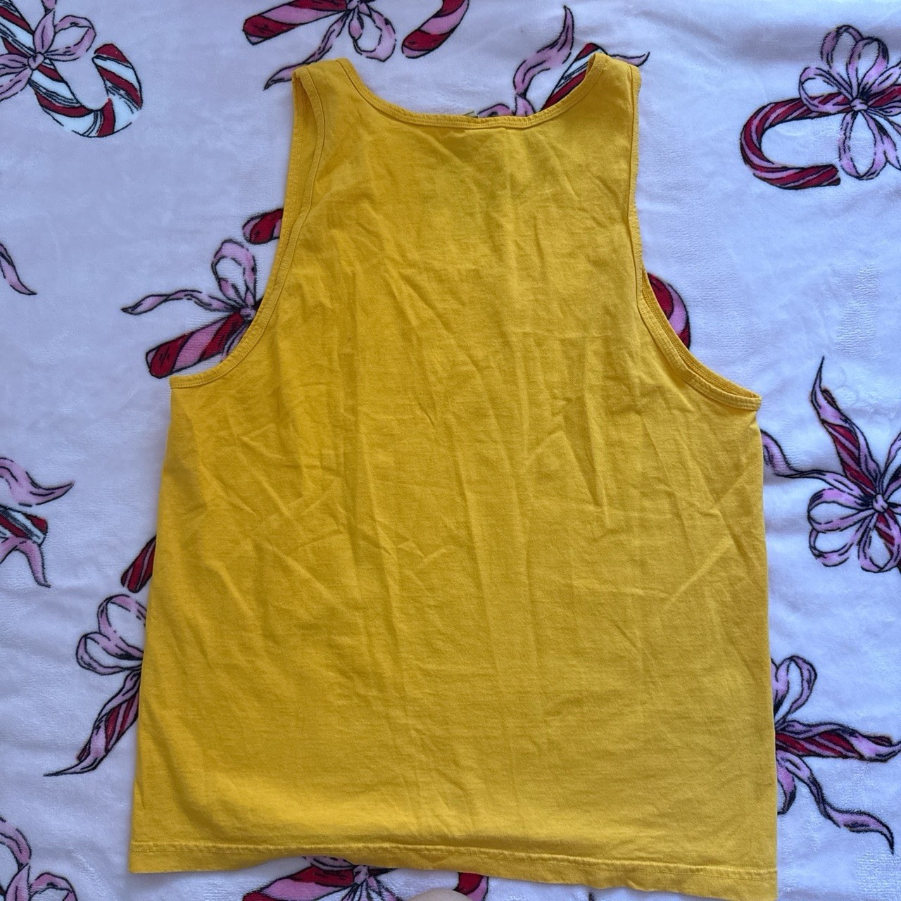 Men’s Los Angeles apparel yellow muscle tank top M gallery