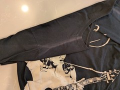 Vintage Elvis Presley Shirt Extra Large Black Big Graphic Bay Island Sportswear