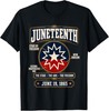 Juneteenth Flag Red White Blue Meaning Black Freedom Day Men T-Shirt