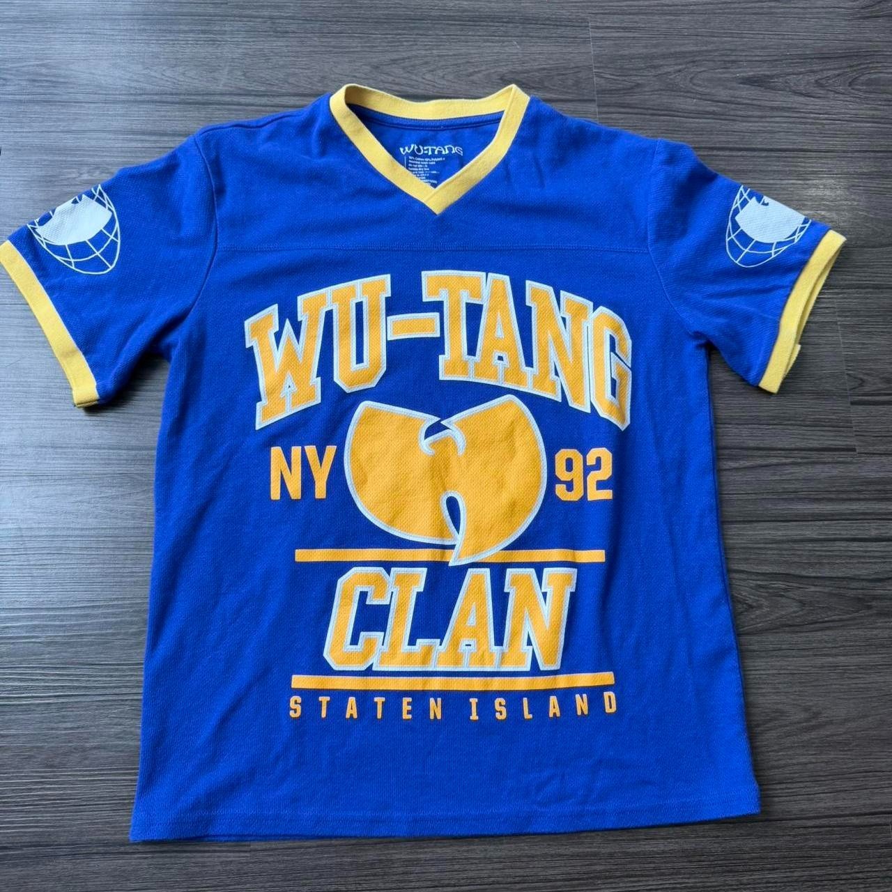 Vintage Wu-Tang Clan C.R.E.A.M. Jersey Tee Y2K HipHop Graphic t-shirt