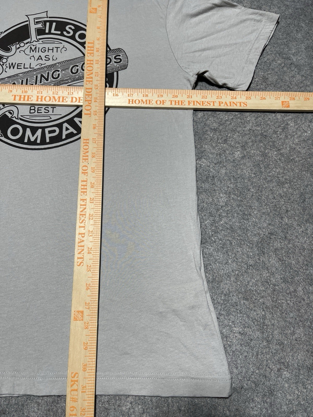 C.C. Filson Gray MED Long Tall Shirt Might As Well Have the Best Unfailing Goods gallery