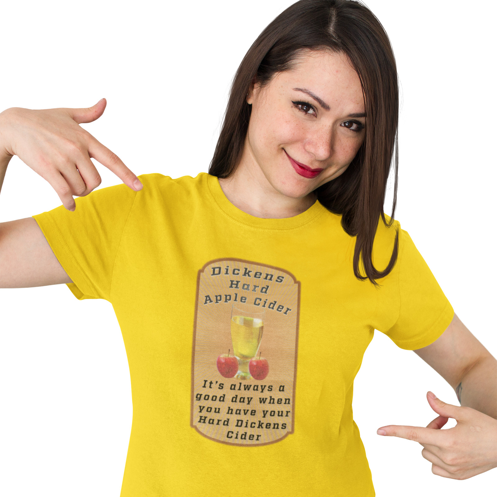 Dickens Hard Apple Cider. Funny sarcastic raunchy gift for him dad her friend gallery