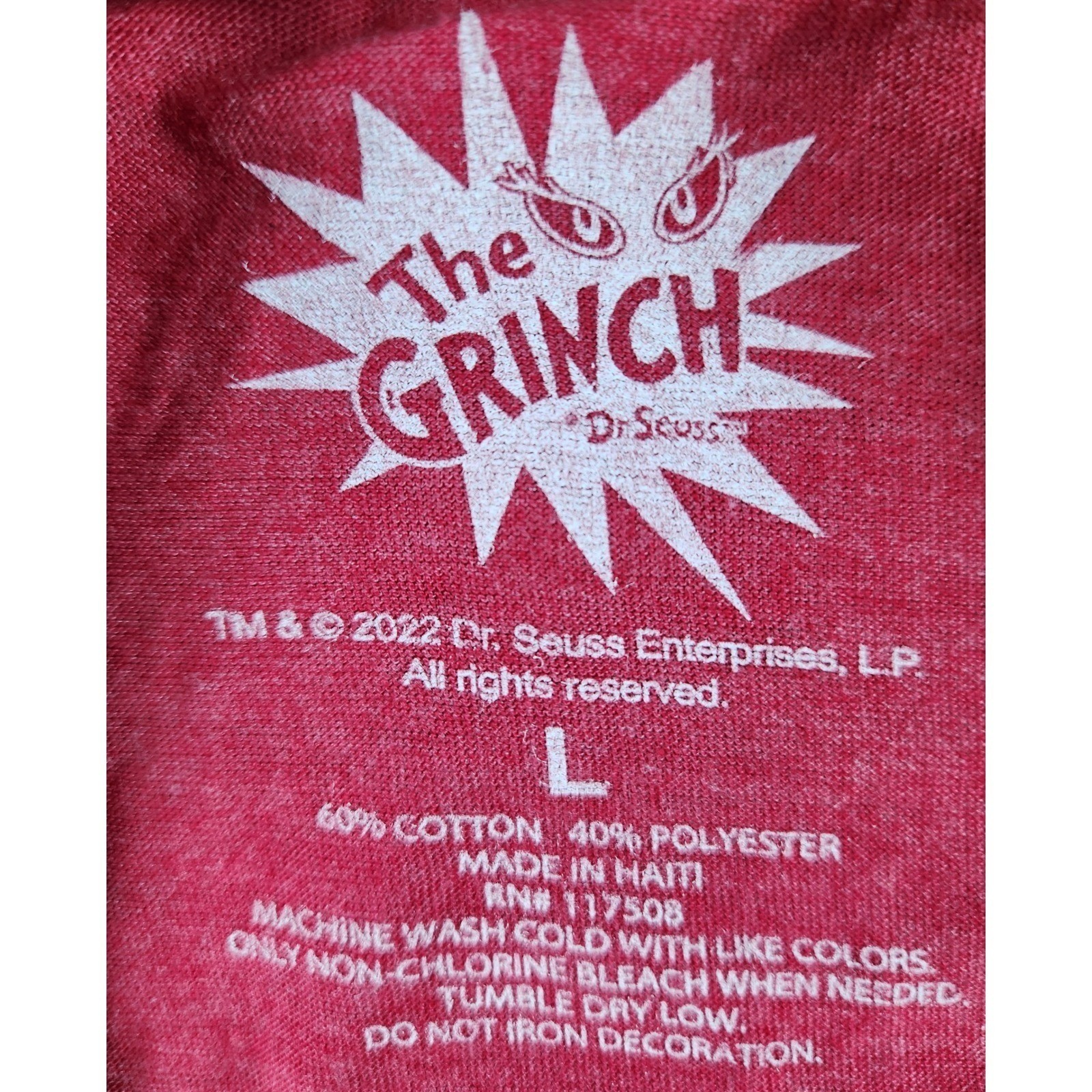 Grinch Almost Made The Nice List Graphic Tee Christmas Holiday Gift gallery