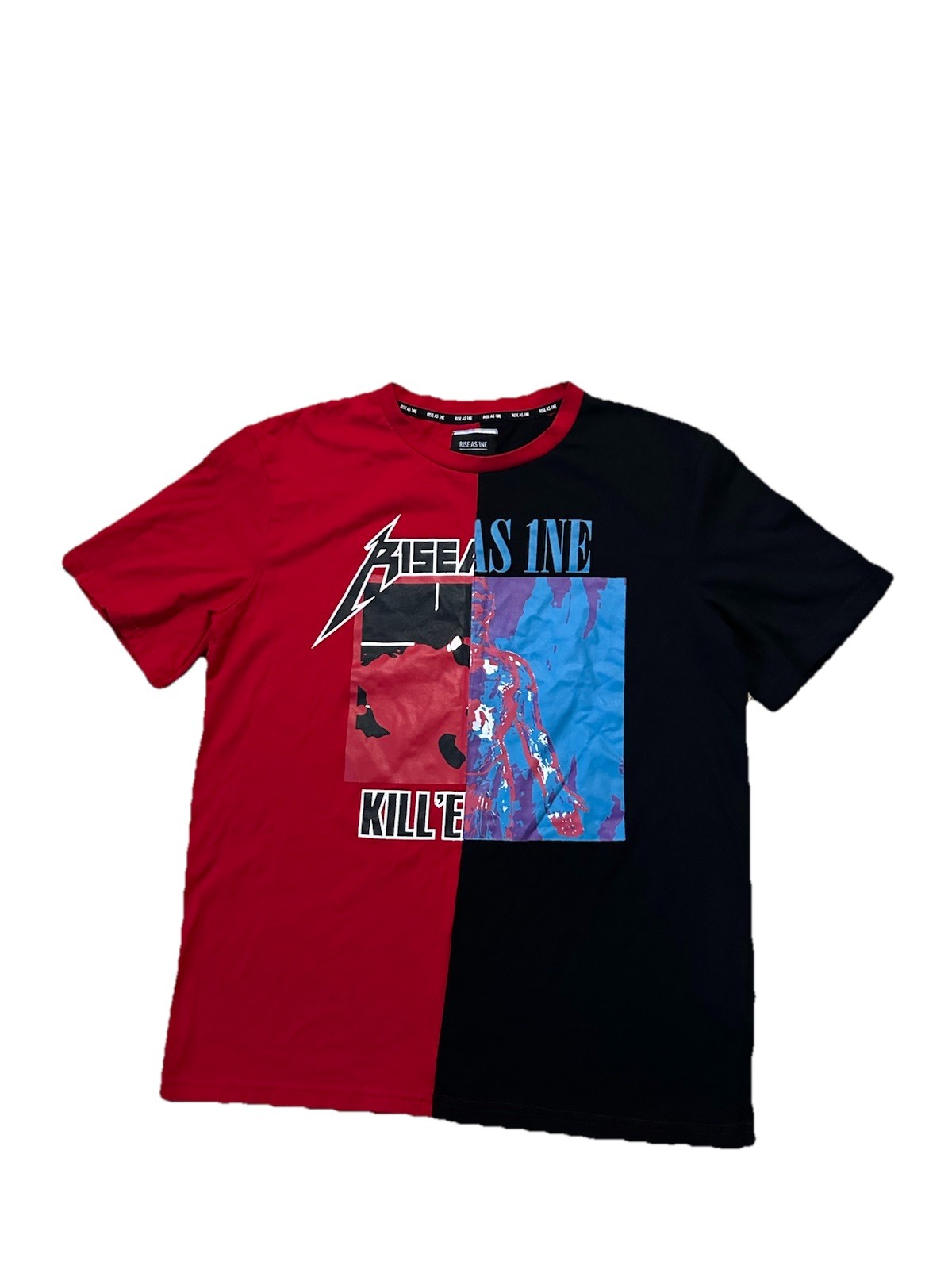 Rise As 1ne Men Red / Black Graphic T-Shirt RS1 ~ AS7142 Streetwear Size Small gallery