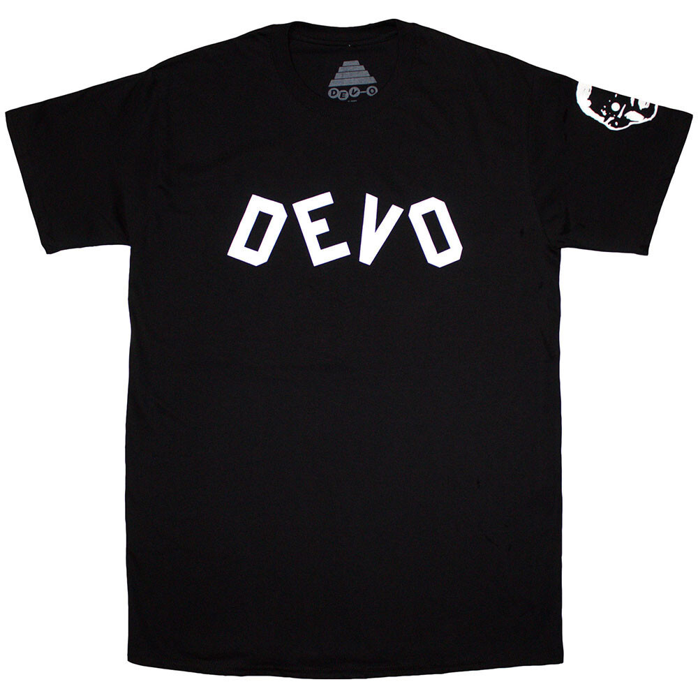 Devo – Booji Boy – Sleeve Print – Black t-shirt