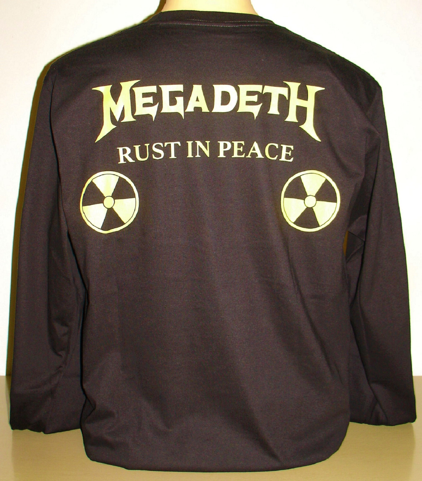 Megadeth Rust In Peace Long Sleeve T-Shirt Size S M L XL 2XL 3XL Metal Band New! gallery