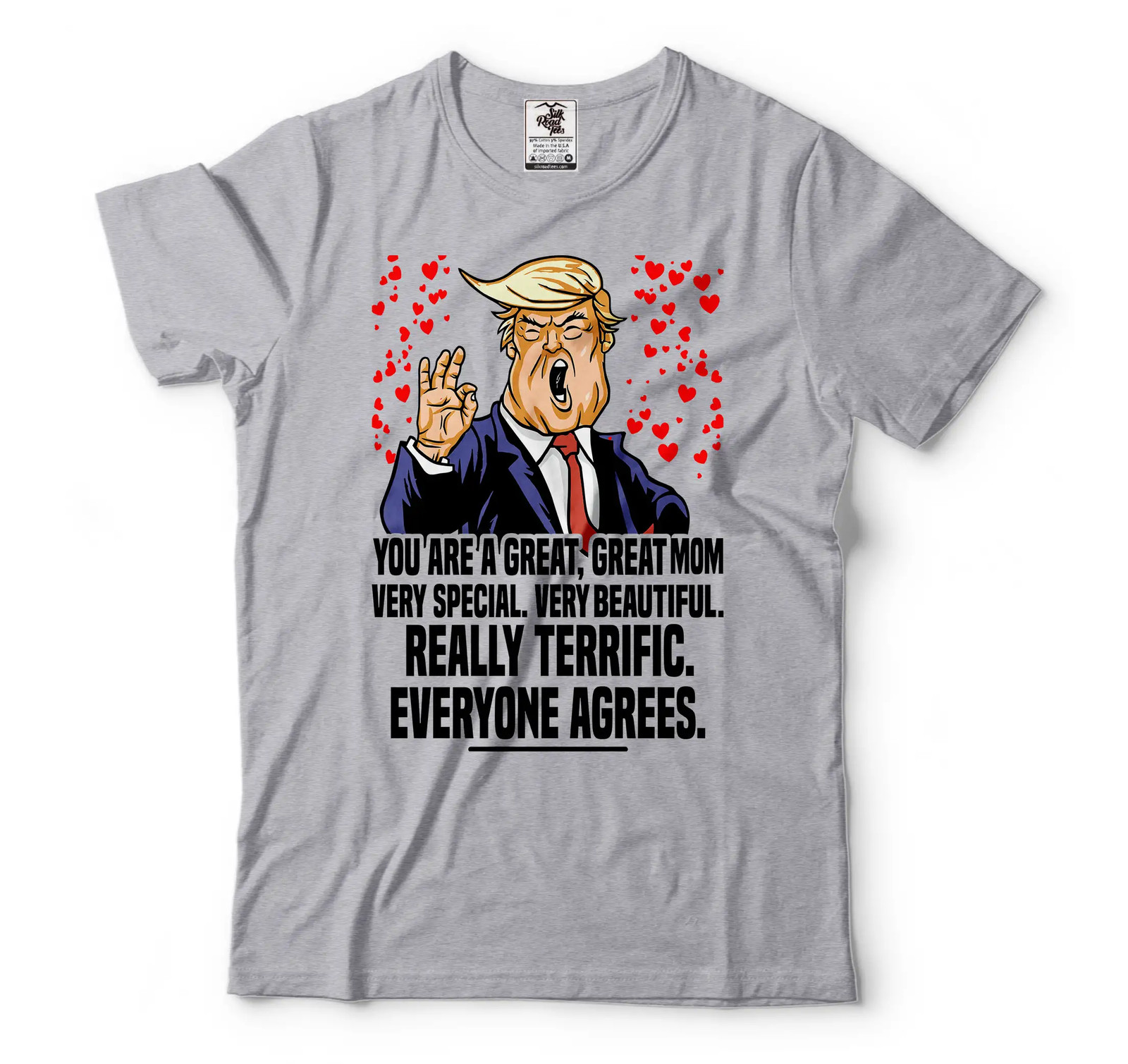 Donald Trump Great Mom T-Shirt Mom Political Gifts Trump Lover Mom Gift Tee gallery