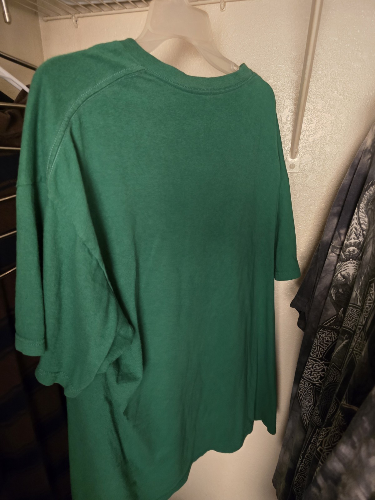MMA-Affliction Styled Size XXl T-Shirt Delta Pro Weight Color Green Pre Owned gallery