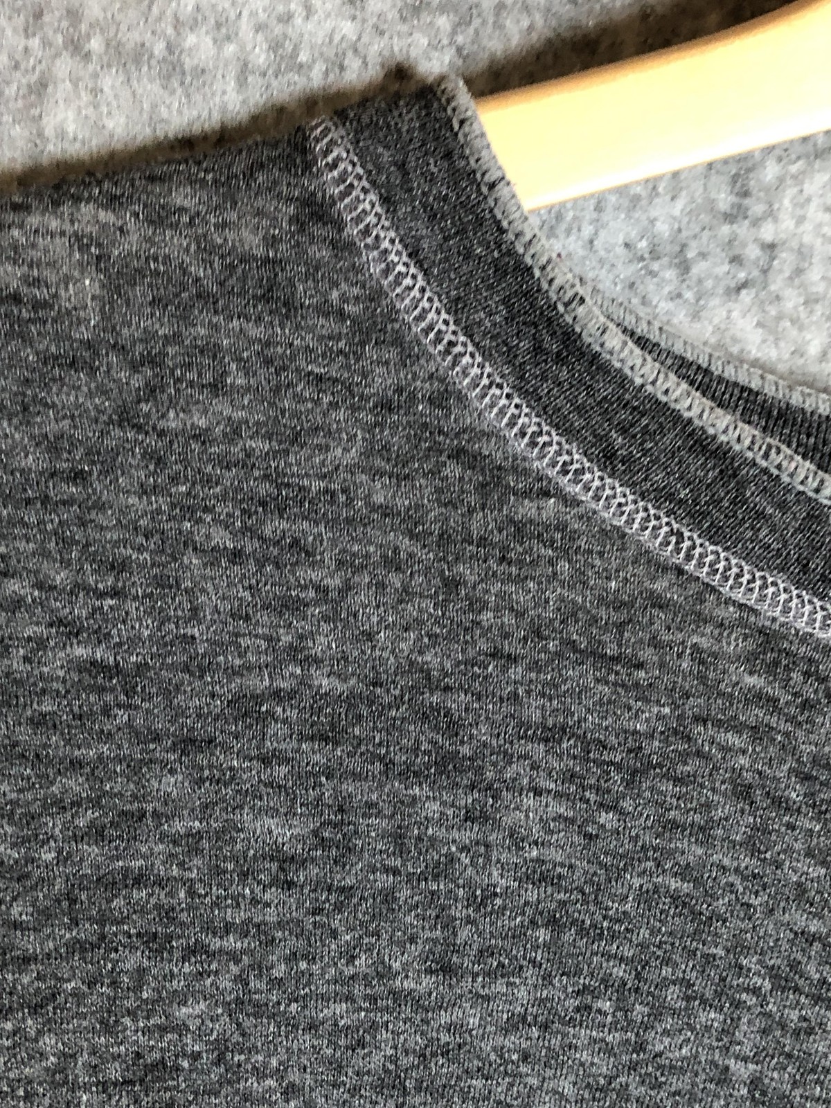 L.L.Bean Two-Layer Shirt Extra Large Heather Gray Double Insulated River Driver gallery