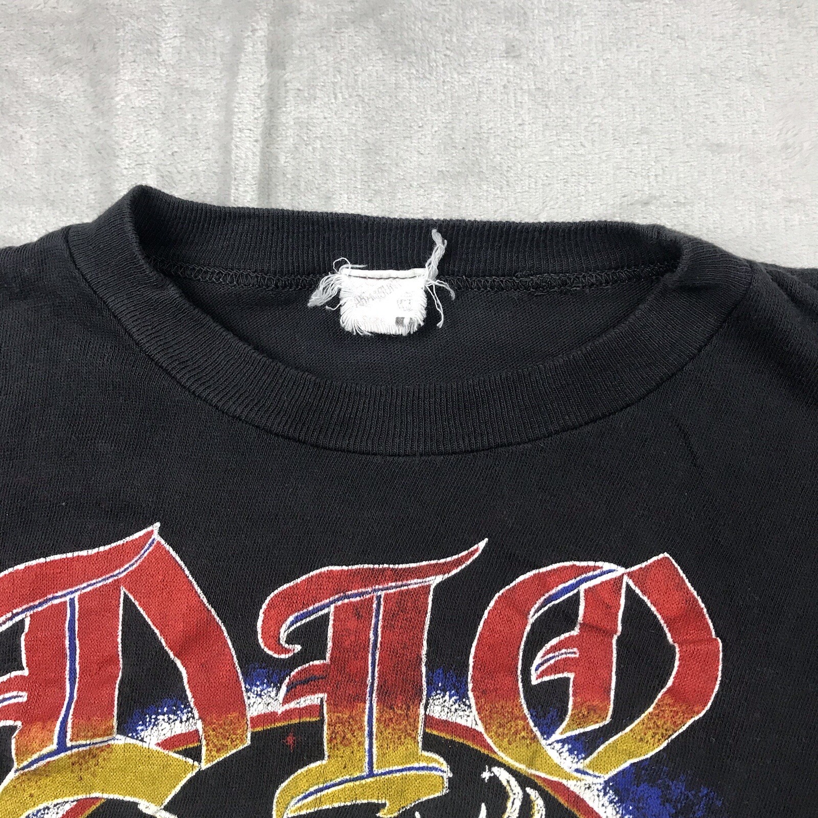 Rare Vintage DIO in Concert Shirt 80s paramount XS Read Description gallery