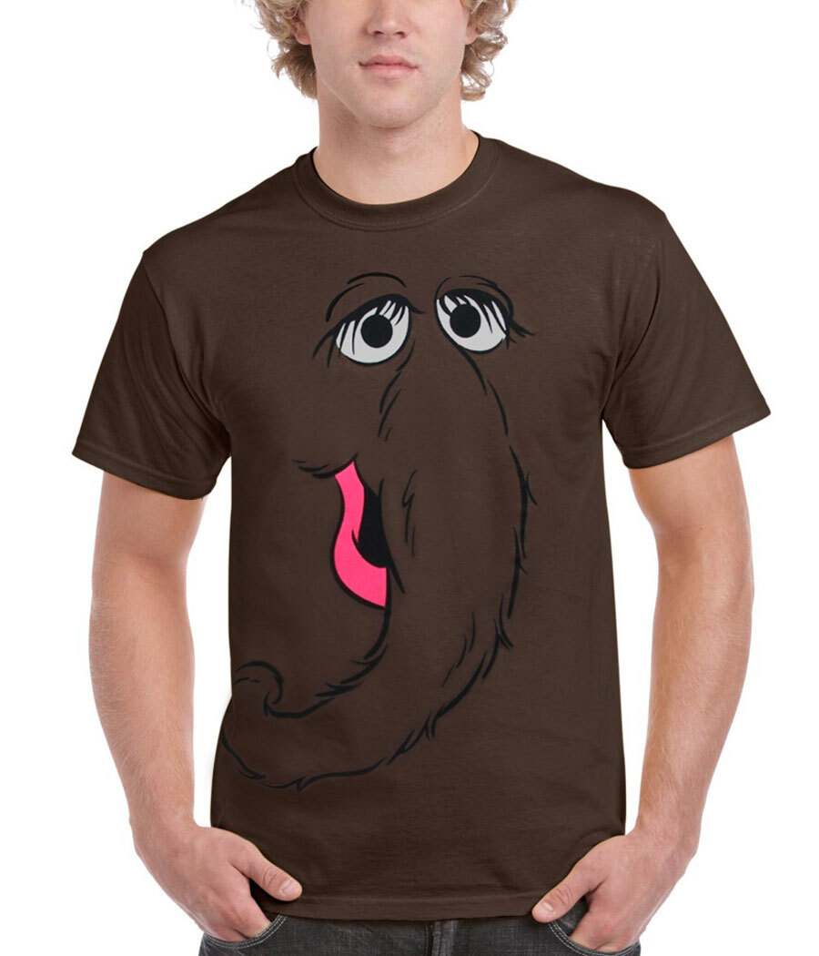 Sesame Street Snuffy Face Adult T-Shirt gallery