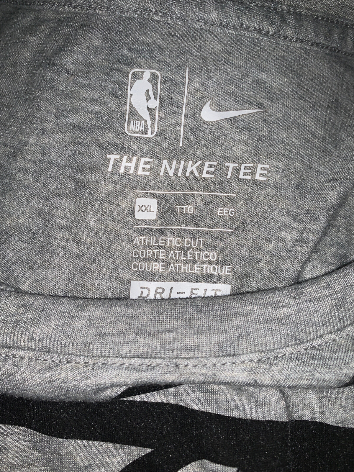 Miami Heat Nike Oversize Logo Performance Tri-Blend T-Shirt OUT OF STOCK gallery