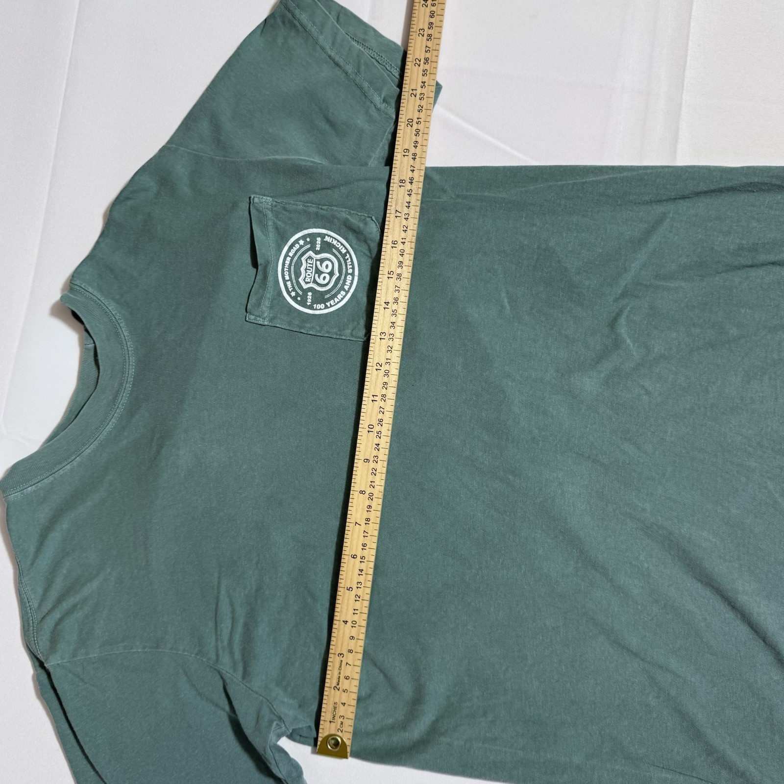 Good Shirts T, Graphic Print, USA, Preshrunk Cotton, Green, Female, Medium gallery
