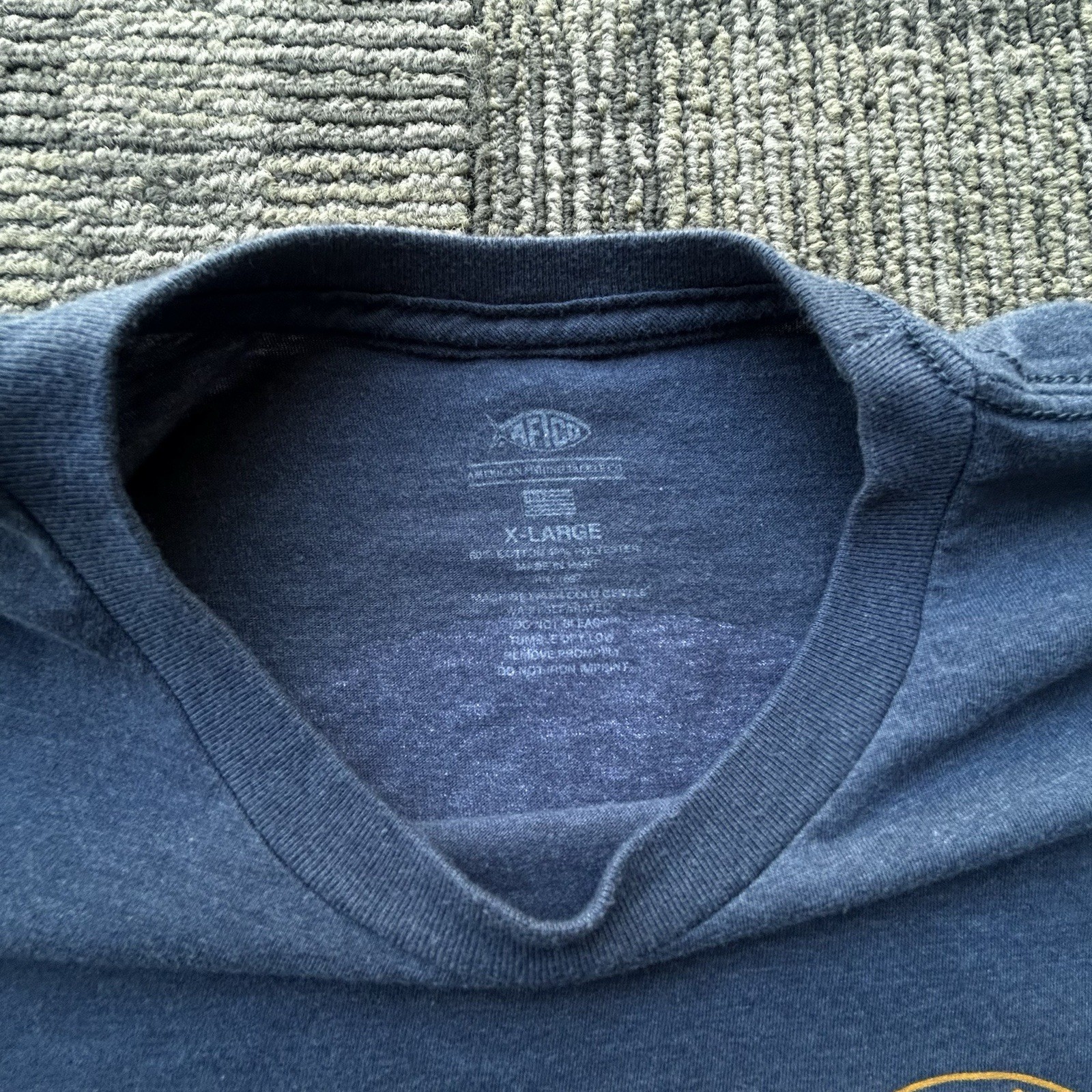 Aftco Best Friend Blue long sleeve T-shirt Mens Size XL gallery