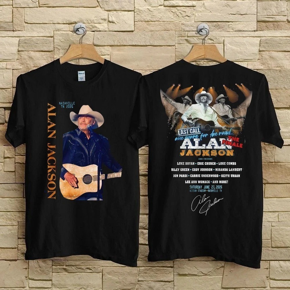 Alan Jackson Tour 2026 Reprint T-Shirt gallery