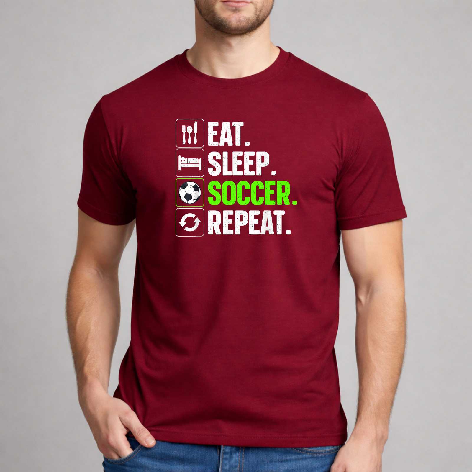 Soccer Shirt Funny Sarcastic Soccer Routine Art Graphic Men Boys Sport Fan gallery