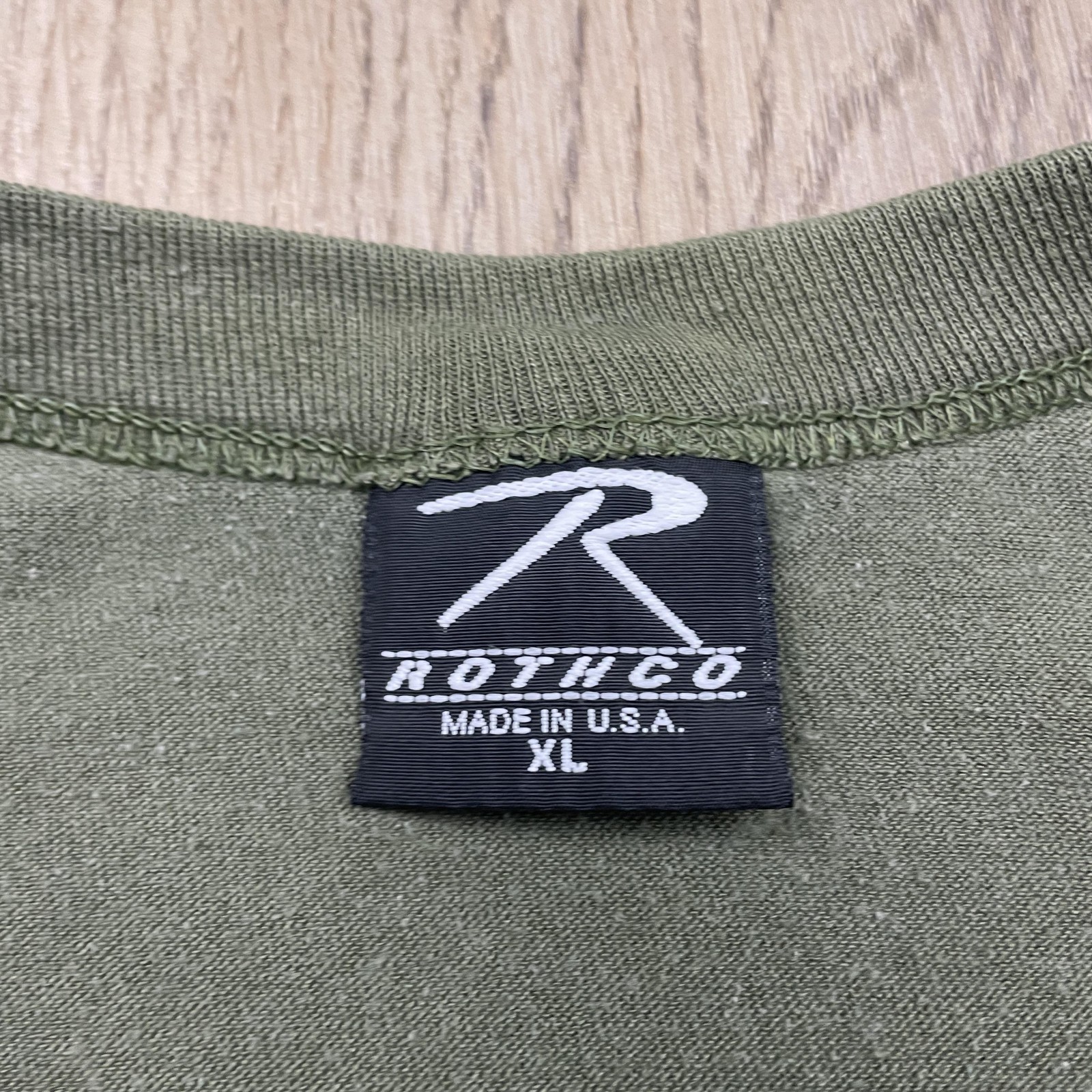 Rothco Shirt Mens XL Made USA Military Tee Crewneck Poly Cotton Basic Casual gallery