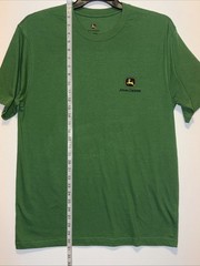 John Deere Men’s Size L JD Green Logo Short Sleeve Tee