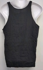 NEZBA Bella + Canvas 3480 Sleeveless Jersey Unisex Tank Top Large Black