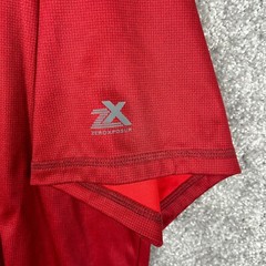 Zeroxposur Sun Protection Short Sleeve Crew Neck T Shirt Men’s 2XL Red UPF 50+
