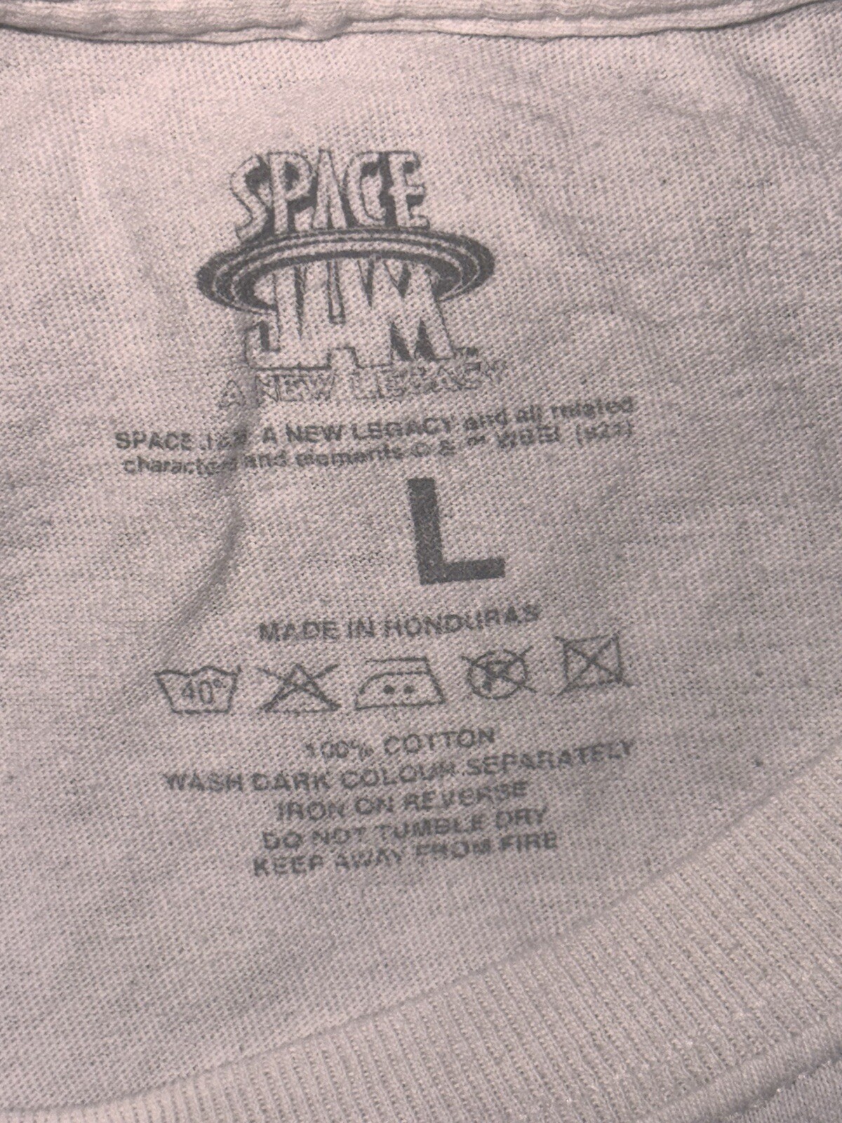 Space Jam A New Legacy Bugs Bunny White T-Shirt Size Large gallery