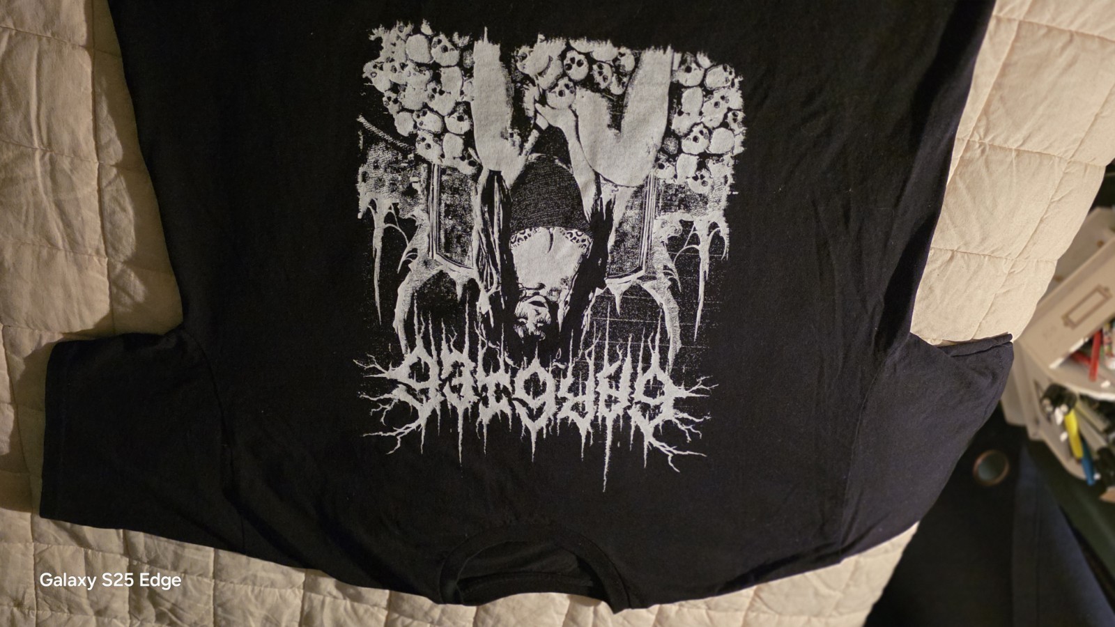 Satanic tee Lucifer 666 Shirt Occult T-Shirt No Tag Large To Xl gallery