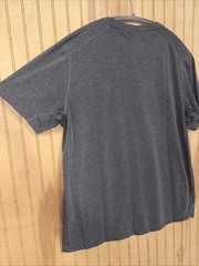 Patagonia Men’s Fitz Roy Bison Responsibili-Tee 100% Recycled Gray Large
