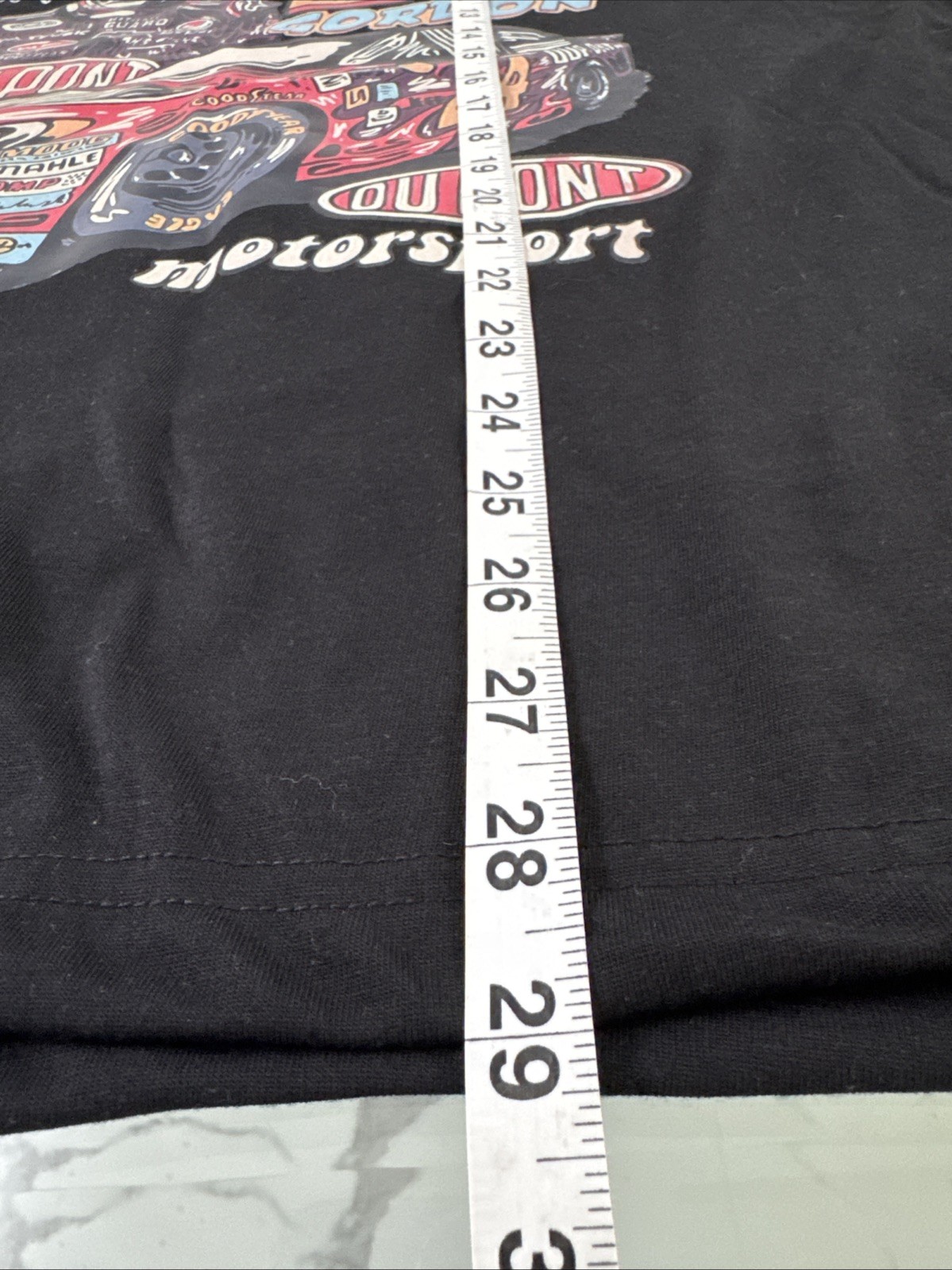 Jeff Gordon Racing Style T Shirt Mens 2XL Black Graphic Tee Motorsport gallery