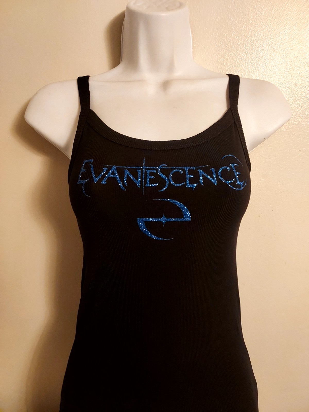 evanescence tank top Glitter eyes evanescence crop top evanescence shirt XXs-2xl gallery