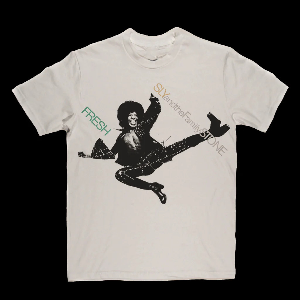 Sly Stone Sly And The Family Stone Fresh Shirt White Unisex S-5XL 1P0259