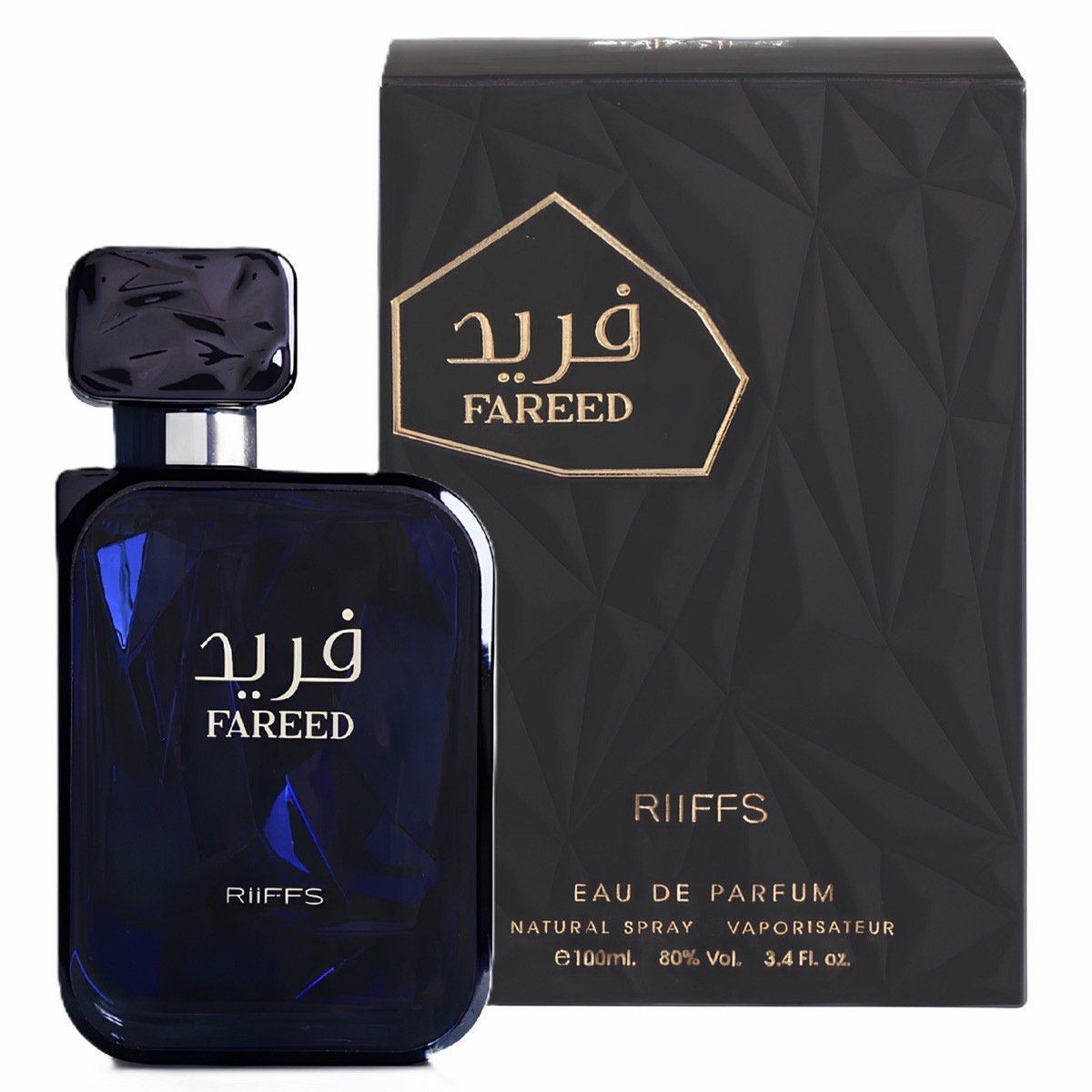 RIIFFS FAREED EAU DE PARFUM FOR EVERYONE 3.4 Oz / 100 Ml