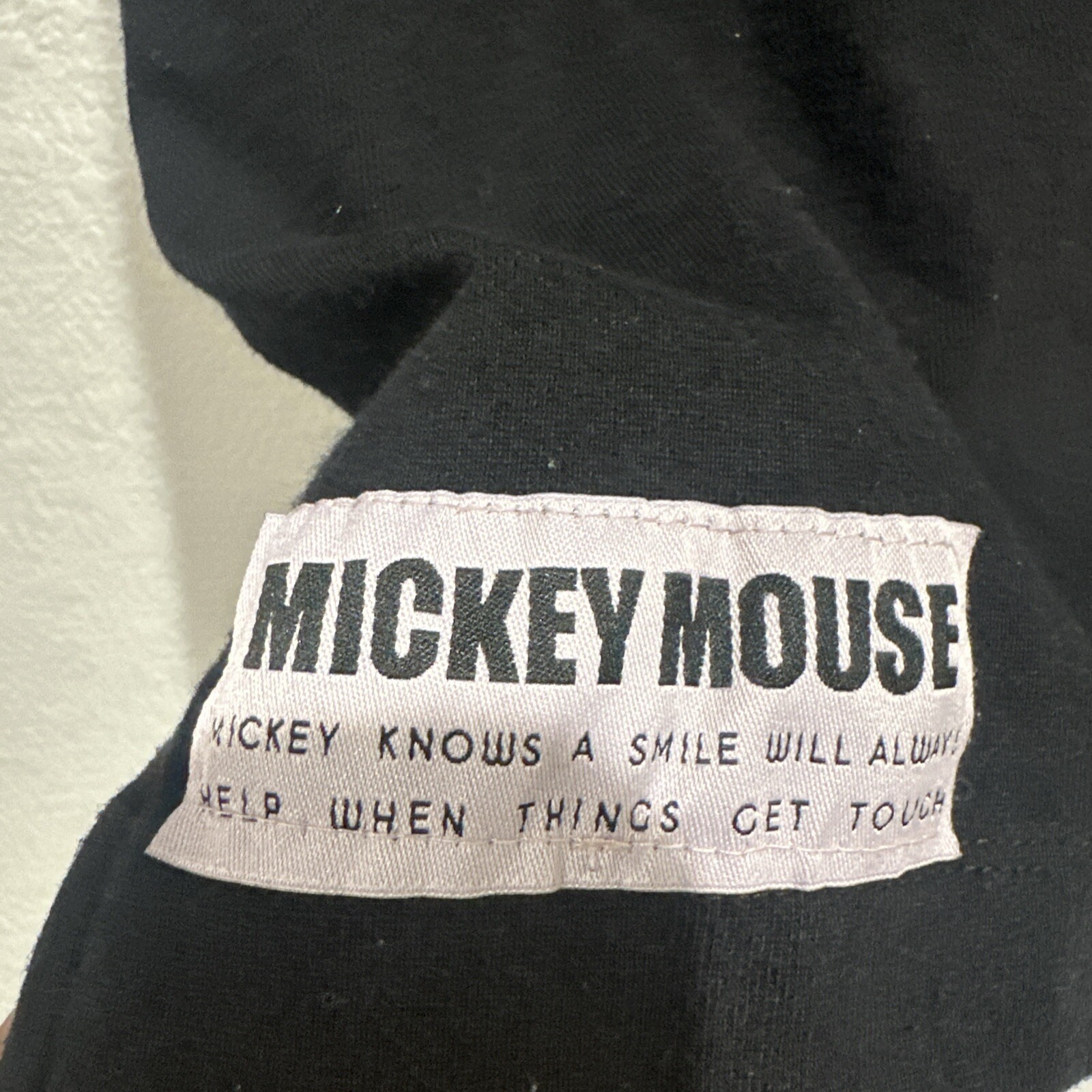 ZARA x Disney Blurred Distorted Mickey Mouse Graphics BLACK Tshirt Unisex Sz S gallery