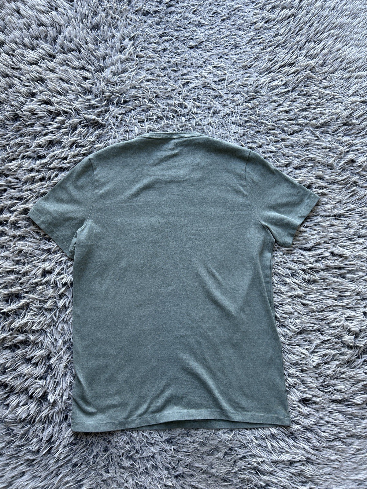 Taylor Stitch Shirt Mens Medium Green Heavy Bag Pocket Tee Short Sleeve Crewneck gallery