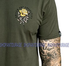 Sullen Jake Rose SCM3055 New Short Sleeve Graphic Tattoo Skull T-shirt For Men