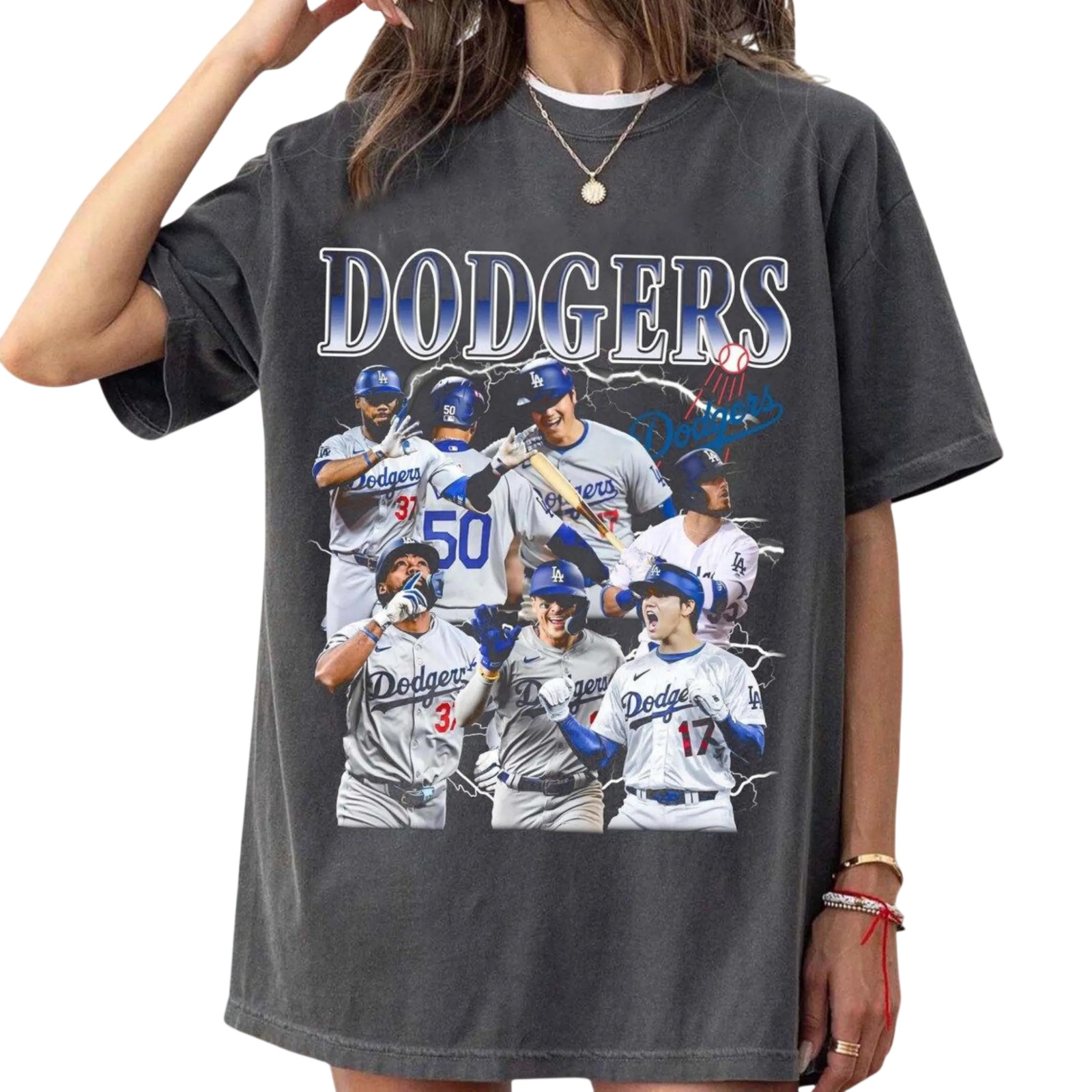 Los Angeles Dodger Vintage Shirt Comfort Colors 1717 LA Baseball Graphic Tee
