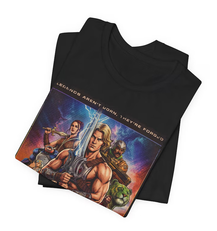 Masters of The Universe Movie Shirt: Vintage Superhero Movie Unisex Graphic Tee gallery