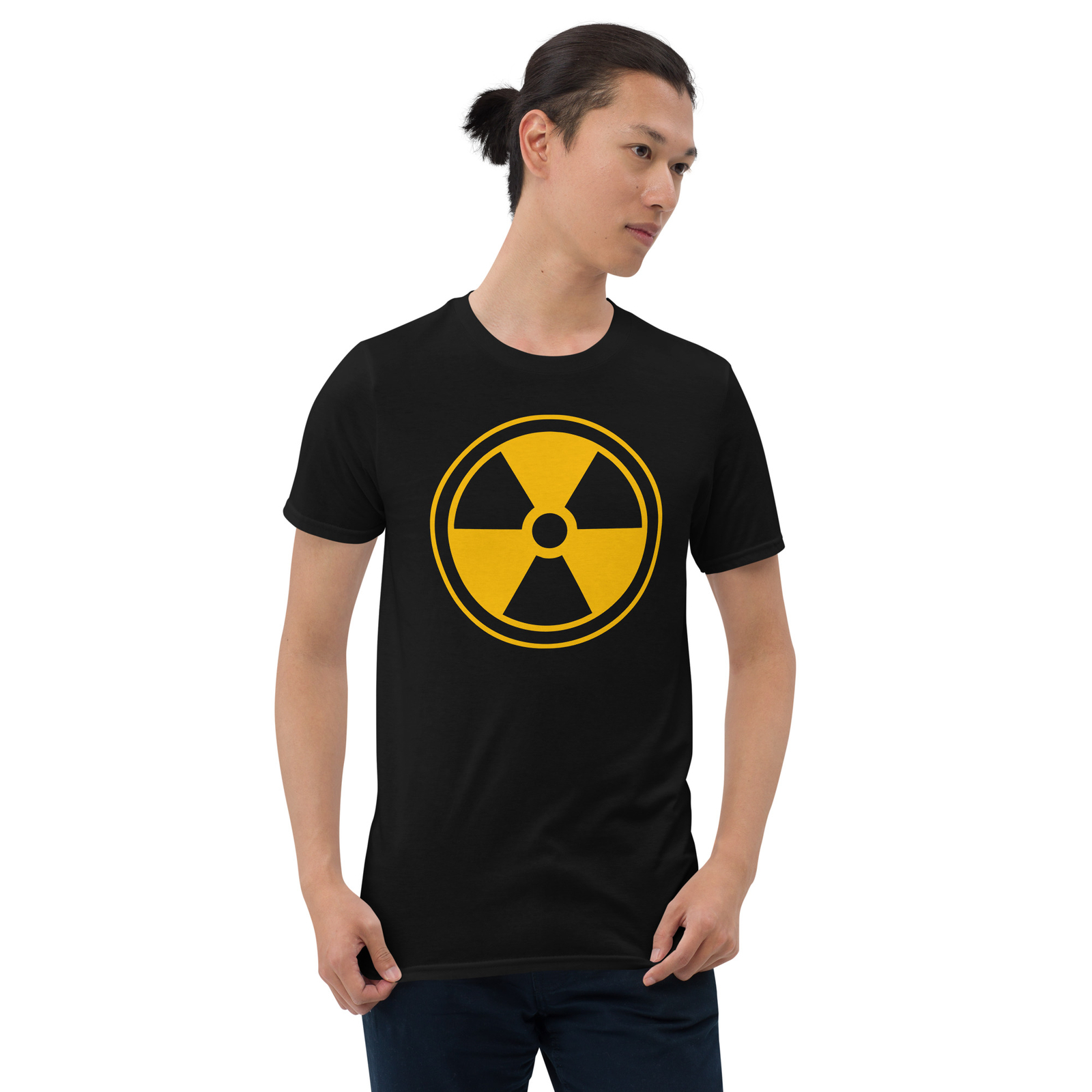 Yellow Radioactive Radiation Warning Sign Short-Sleeve T-Shirt gallery