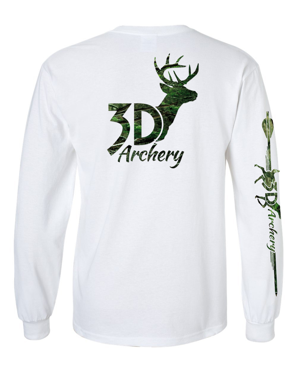 3D Archery bow hunting long sleeve t shirt camo compound bow recurve target gallery