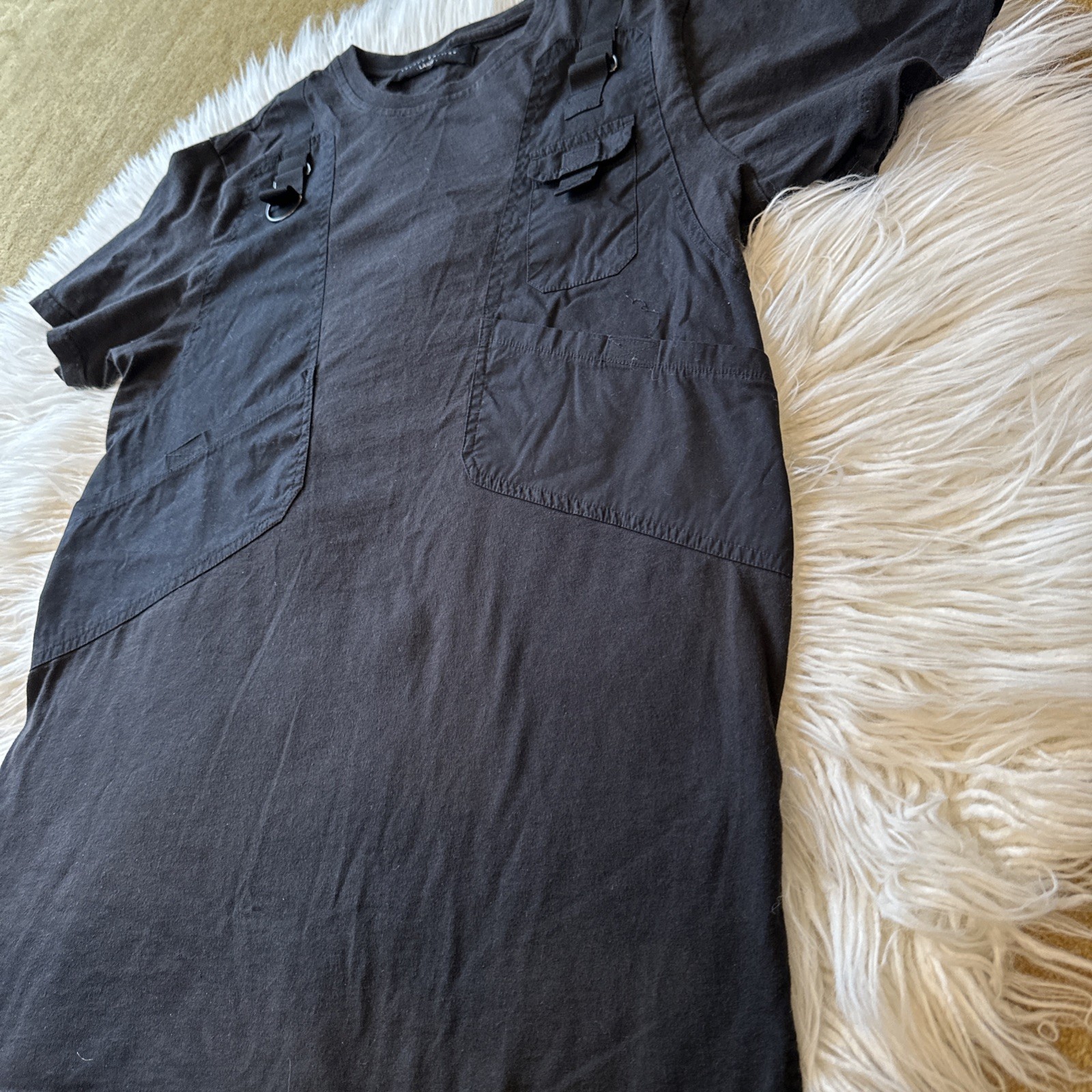 Jordan Craig T-Shirt Mens Large Legacy Edition Black Buckle & Pockets Accents gallery