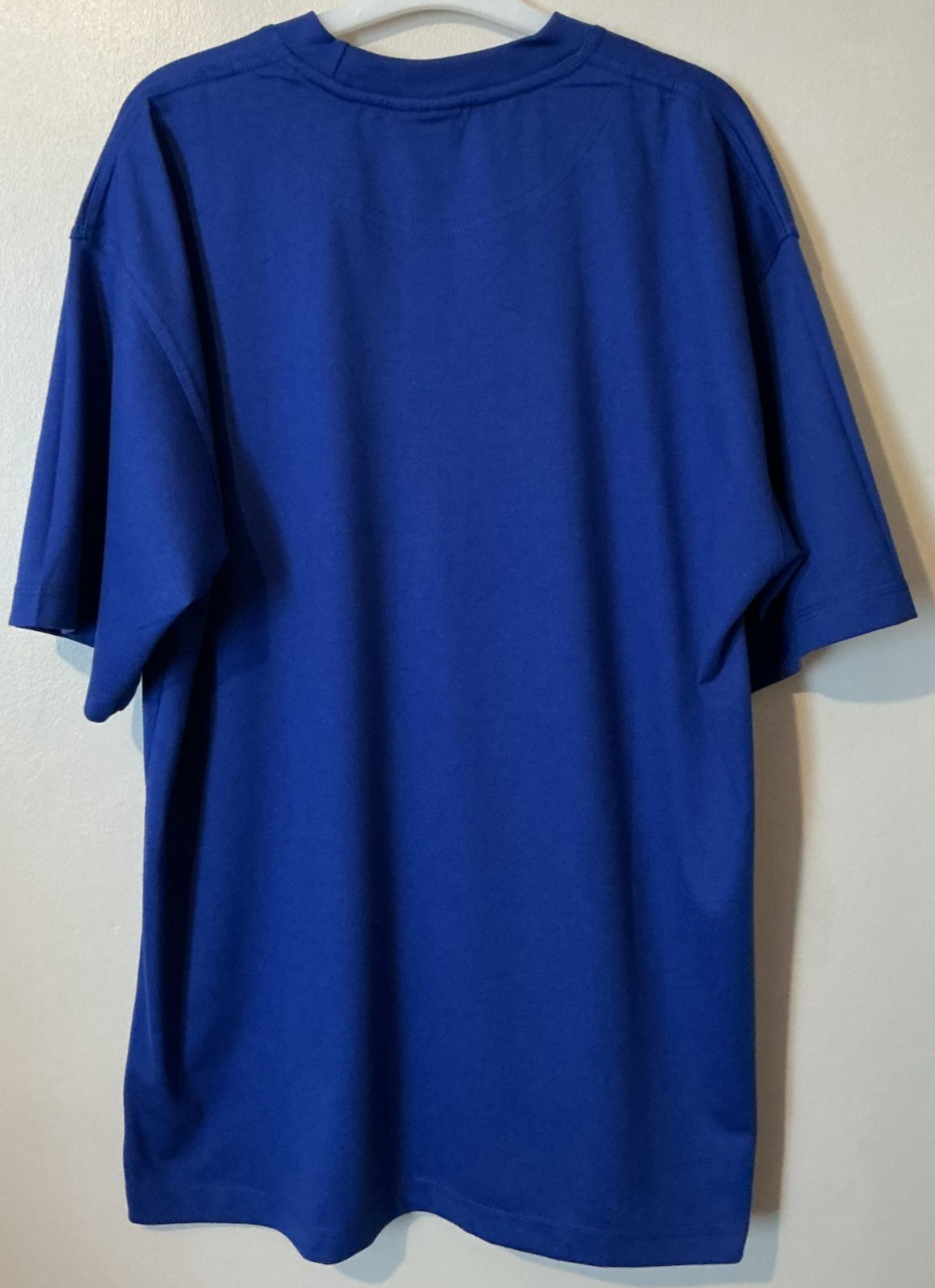 Tuffsafe T200 200gsm T-Shirt Short Sleeve Crew Large Tee 42-44" NEW Royal Blue gallery