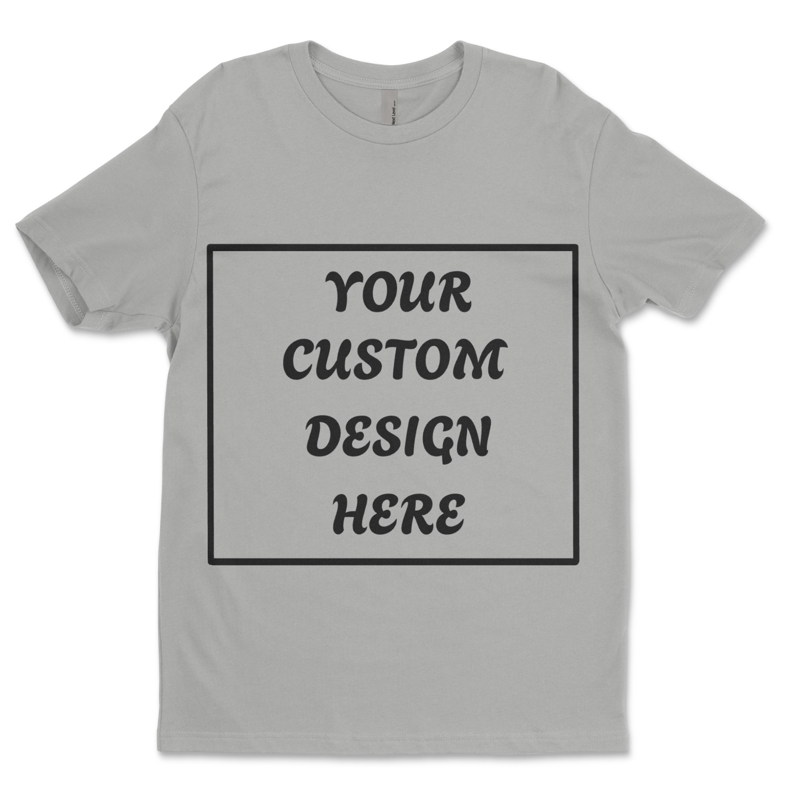 Personalized Custom T-ShirtCustomized w/Photo, Text, Logo DTF on nextlevel shirt gallery