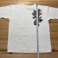 Vintage 90s Abstract Geometric Modern Art Single Stitch Graphic T-Shirt – Large