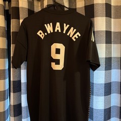 BOX LUNCH, BATMAN BRUCE WAYNE INDUSTRIES JERSEY, GOTHAM CITY, DC COMICS, Large