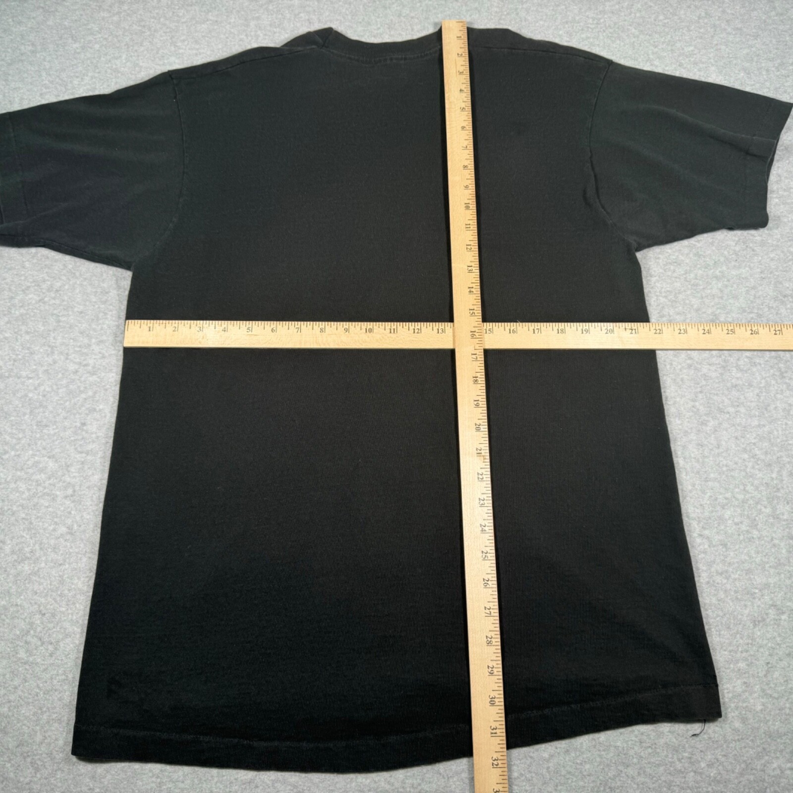 Vintage Shirt Adult Large Black Aztec Symbols Faces Single Stitch Mens 90s gallery