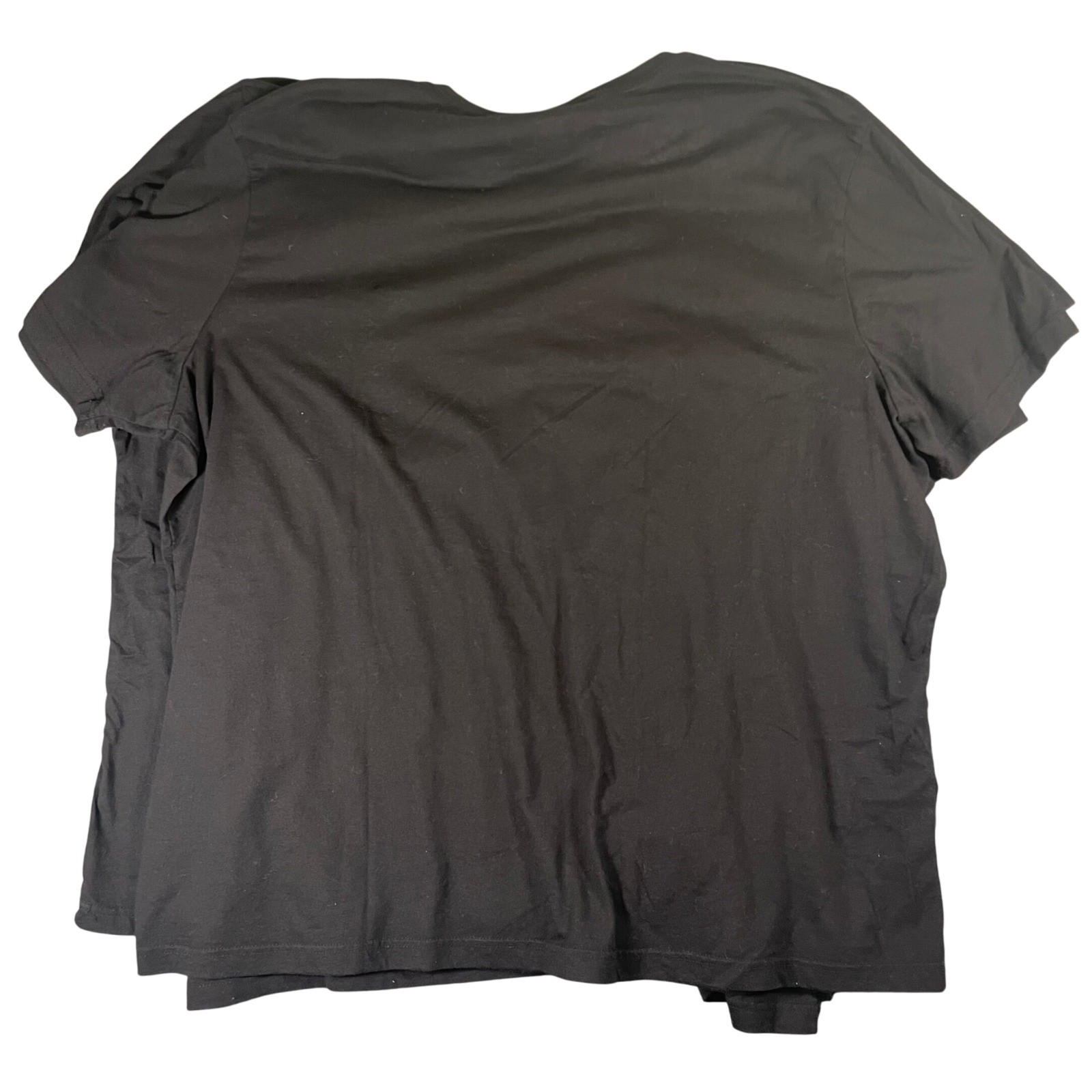 St John's Bay Mens T Shirt 3 Pack 3XL Black V Neck Quick Dry Easy Care gallery