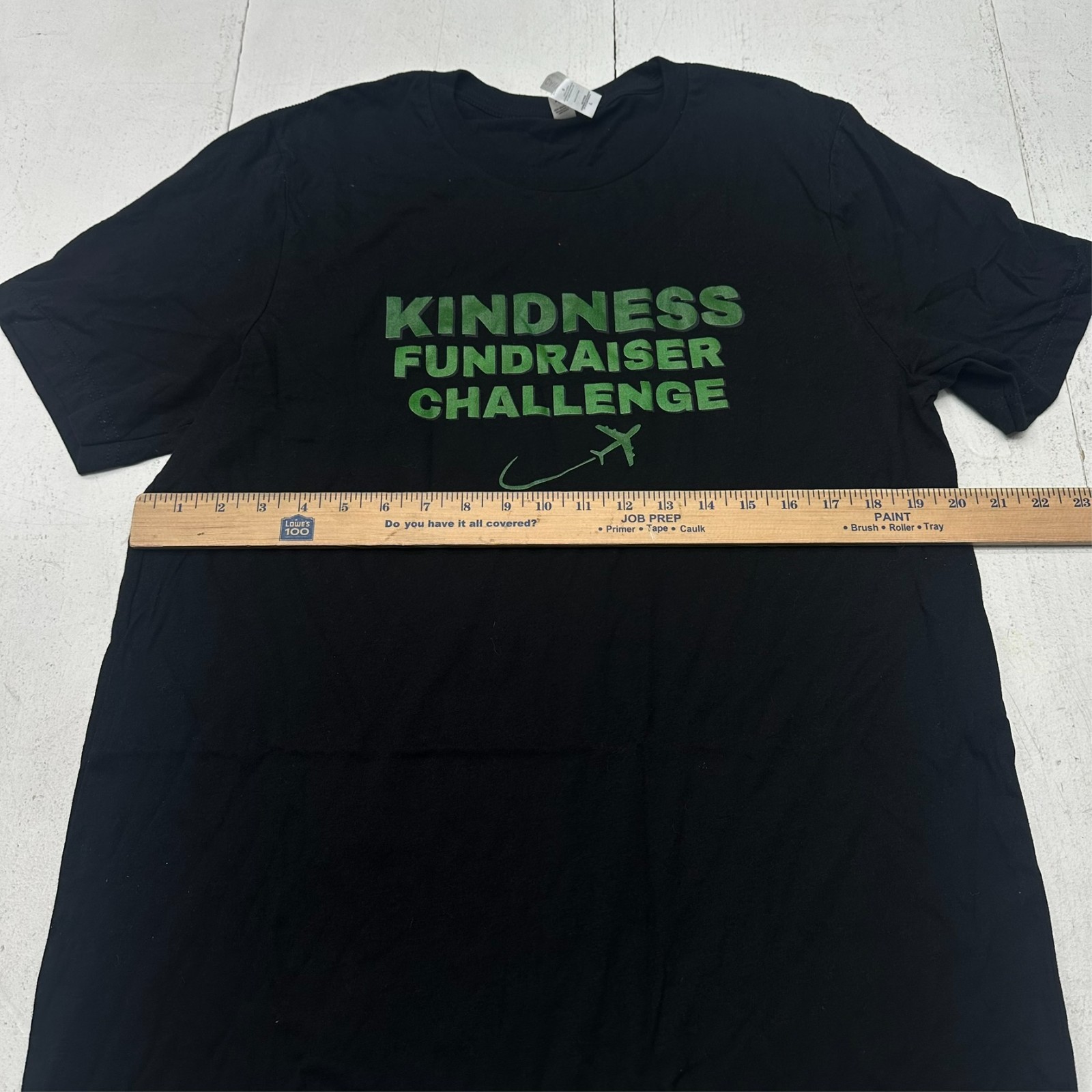 Bella + Canvas Black Kindness Fundraiser Graphic Short Sleeve T Shirt Men's L gallery